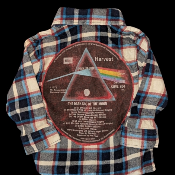 Pink Floyd Plaid Flannel Shirt - Picture 2 of 3